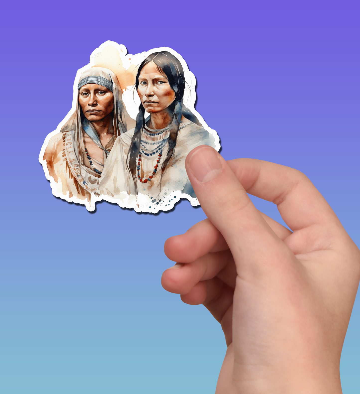 Stickers, Native American,