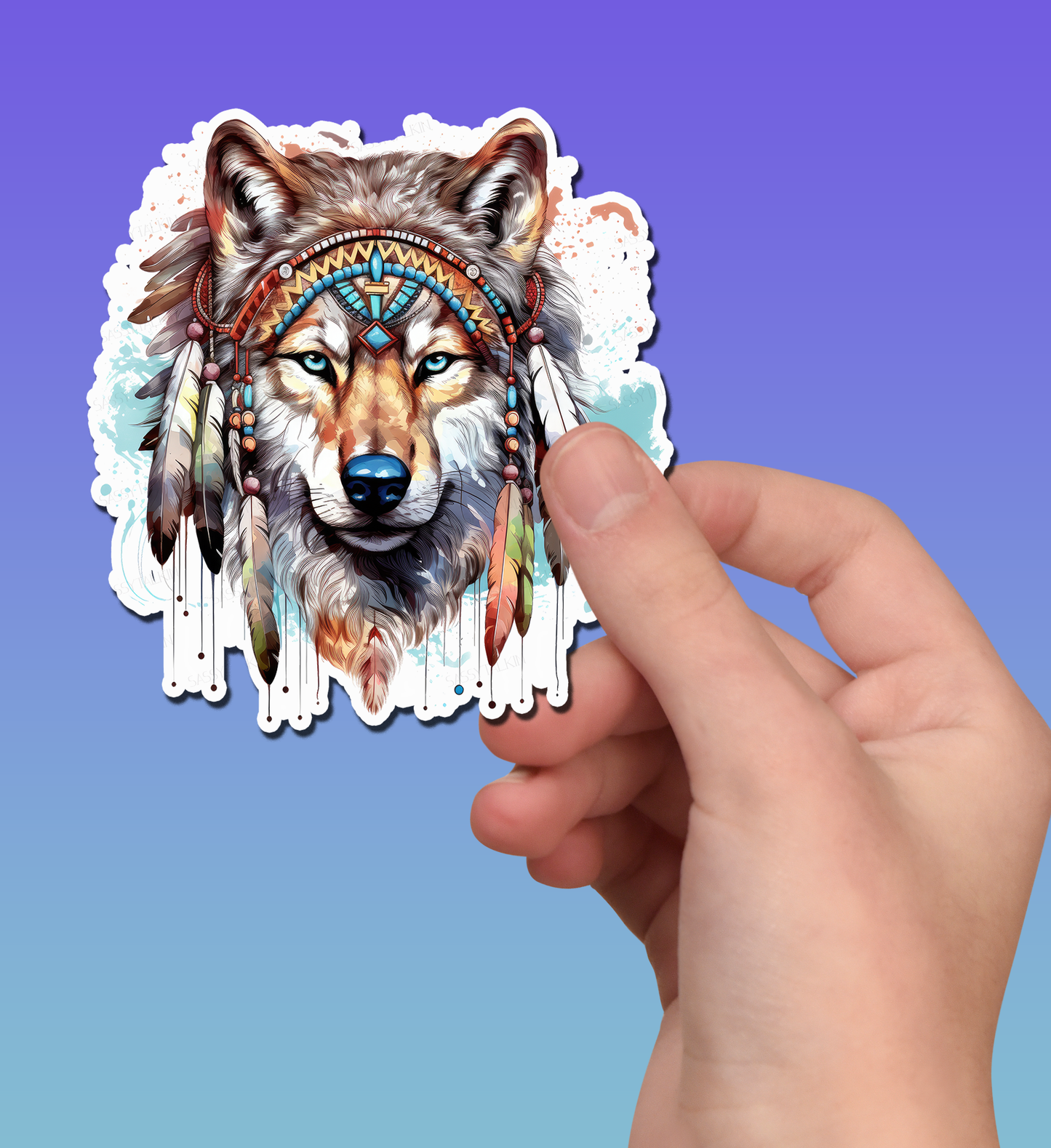 Stickers, Native American,