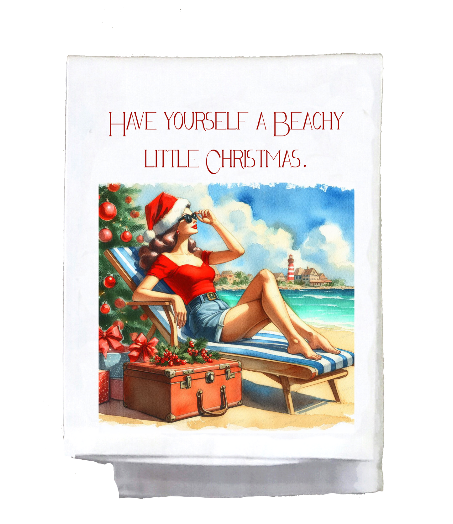 Sassy Girl, Christmas, Have yourself a beachy little Christmas