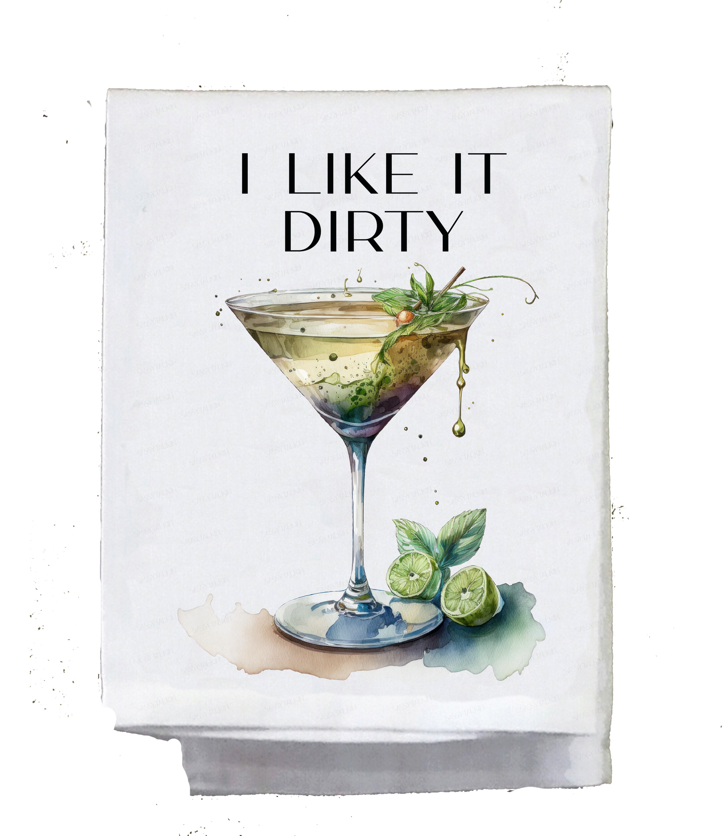 Alcohol Dish Towel, I like it dirty