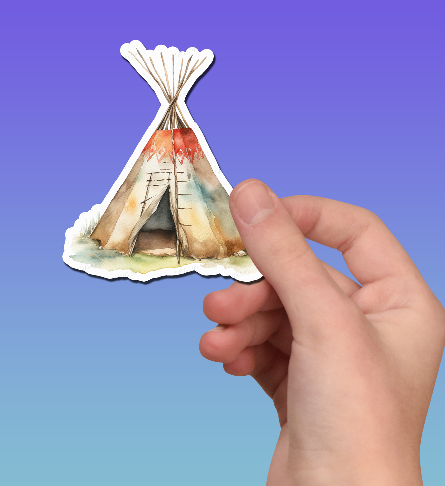 Stickers, Native American,