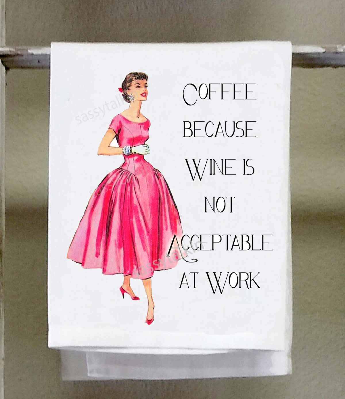 Sassy Girl, Coffee because wine is not acceptable at work