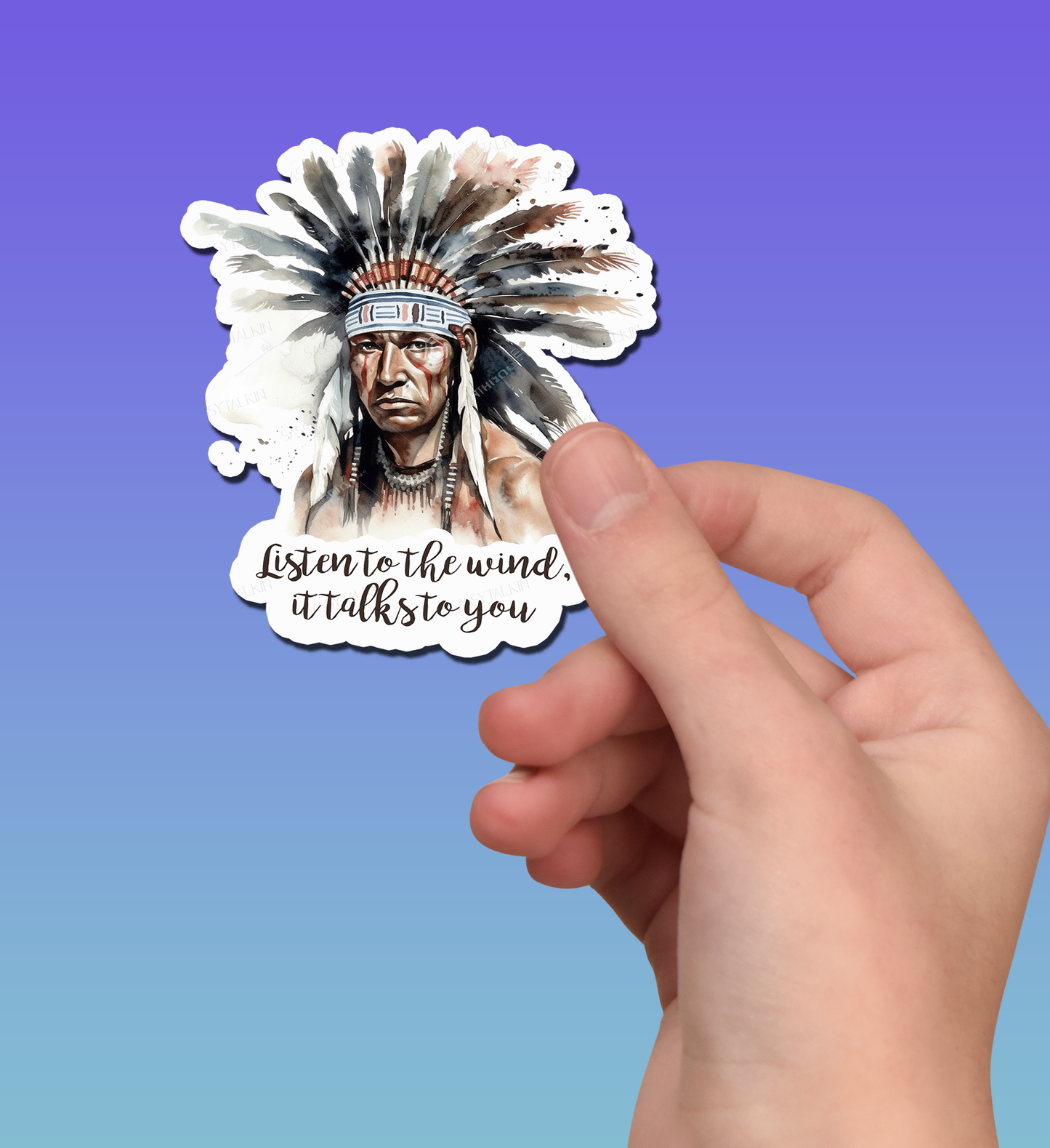 Stickers, Native American,