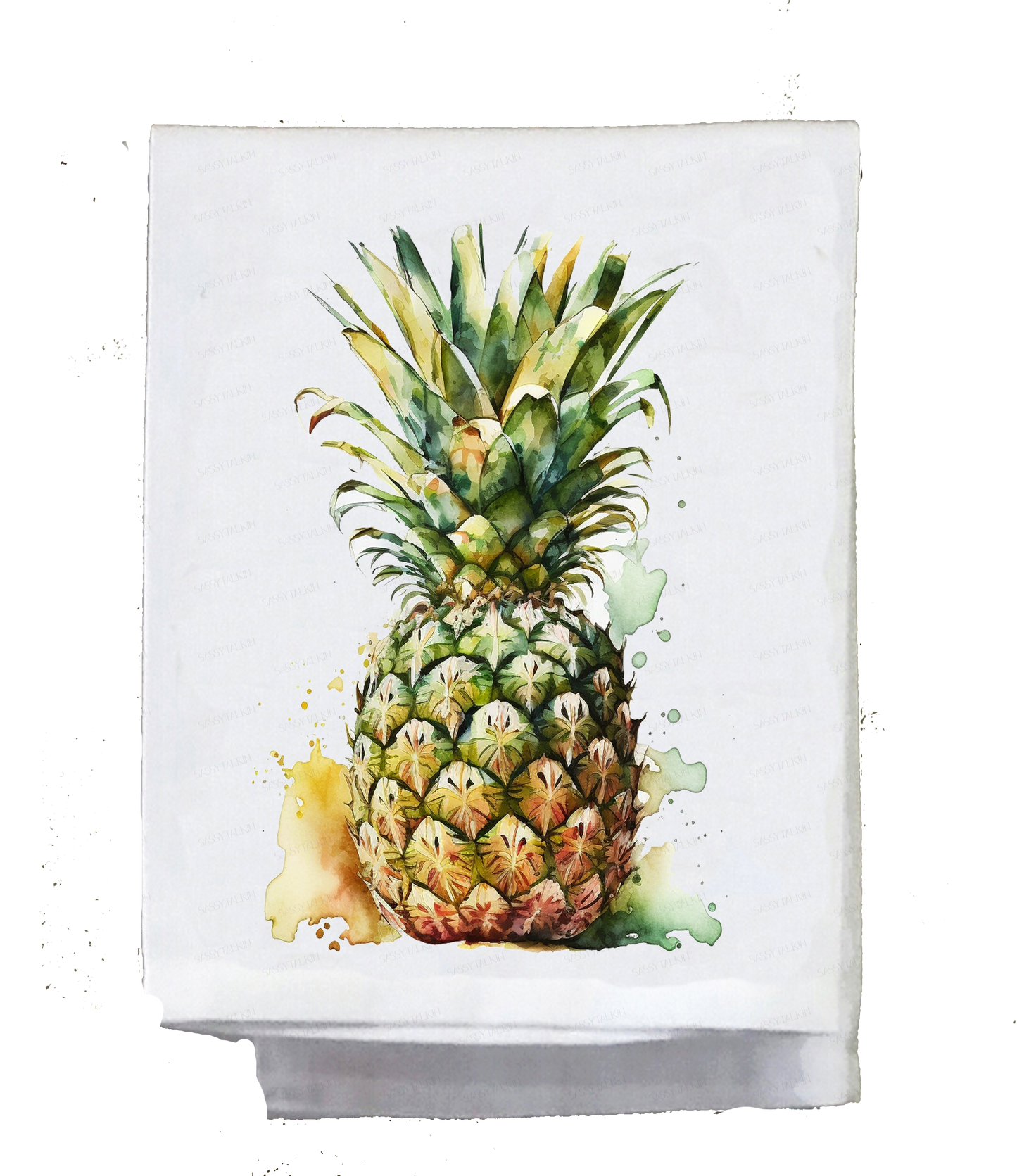 Fruit, Dish Towel, Pineapple