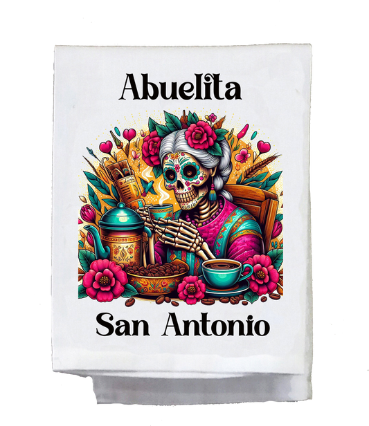 Mexican, Christmas, Dish Towel, Abuelita