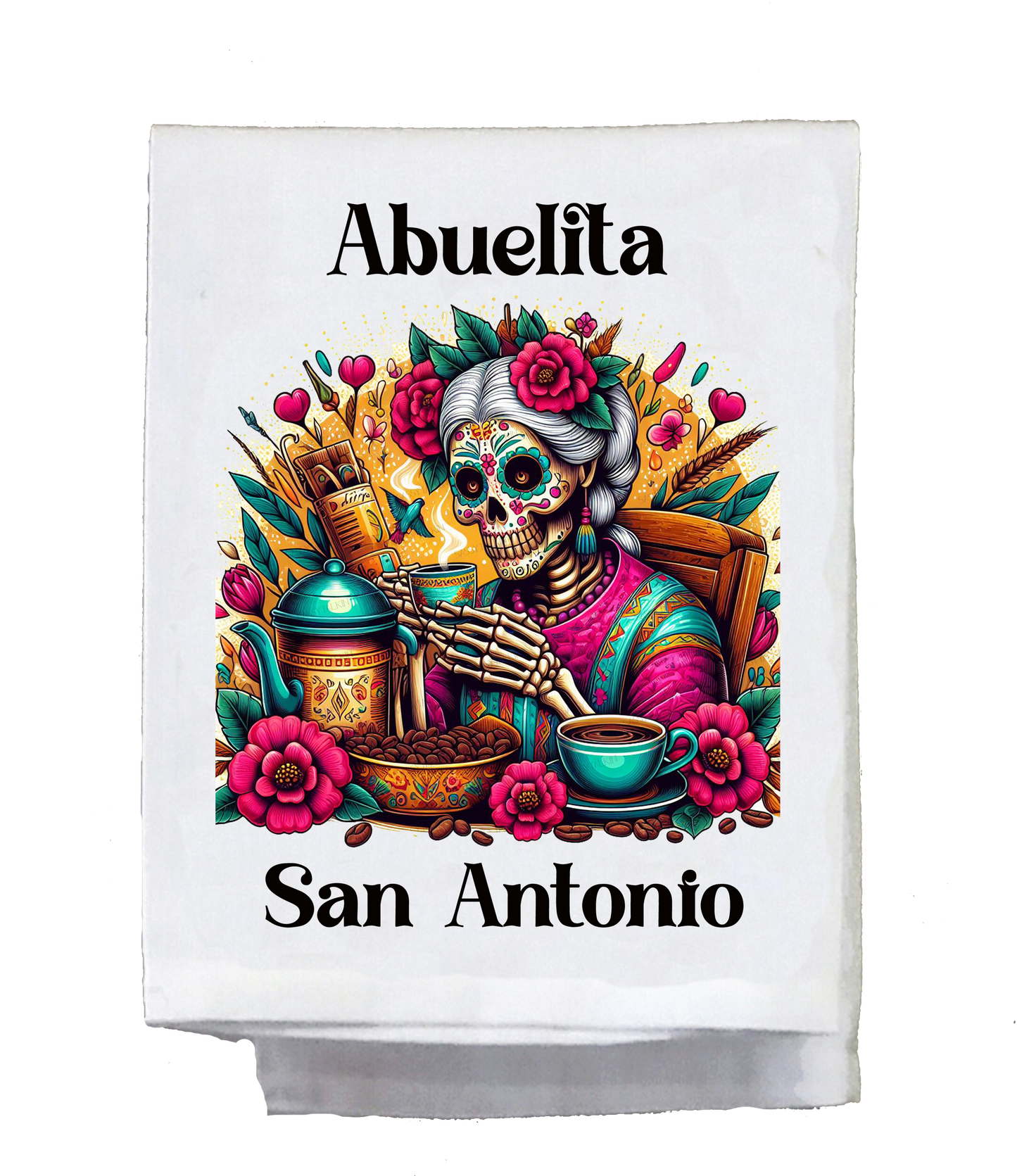 Mexican, Dish Towel, Abuelita