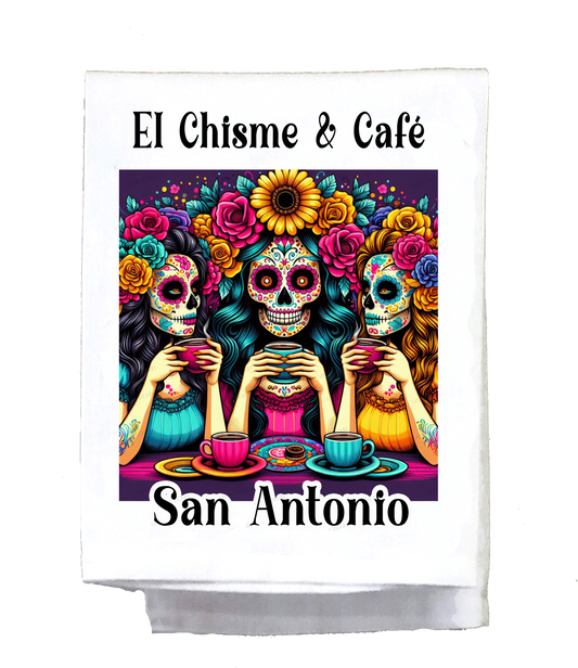 Mexican, Dish Towel, El Chisme & Cafe