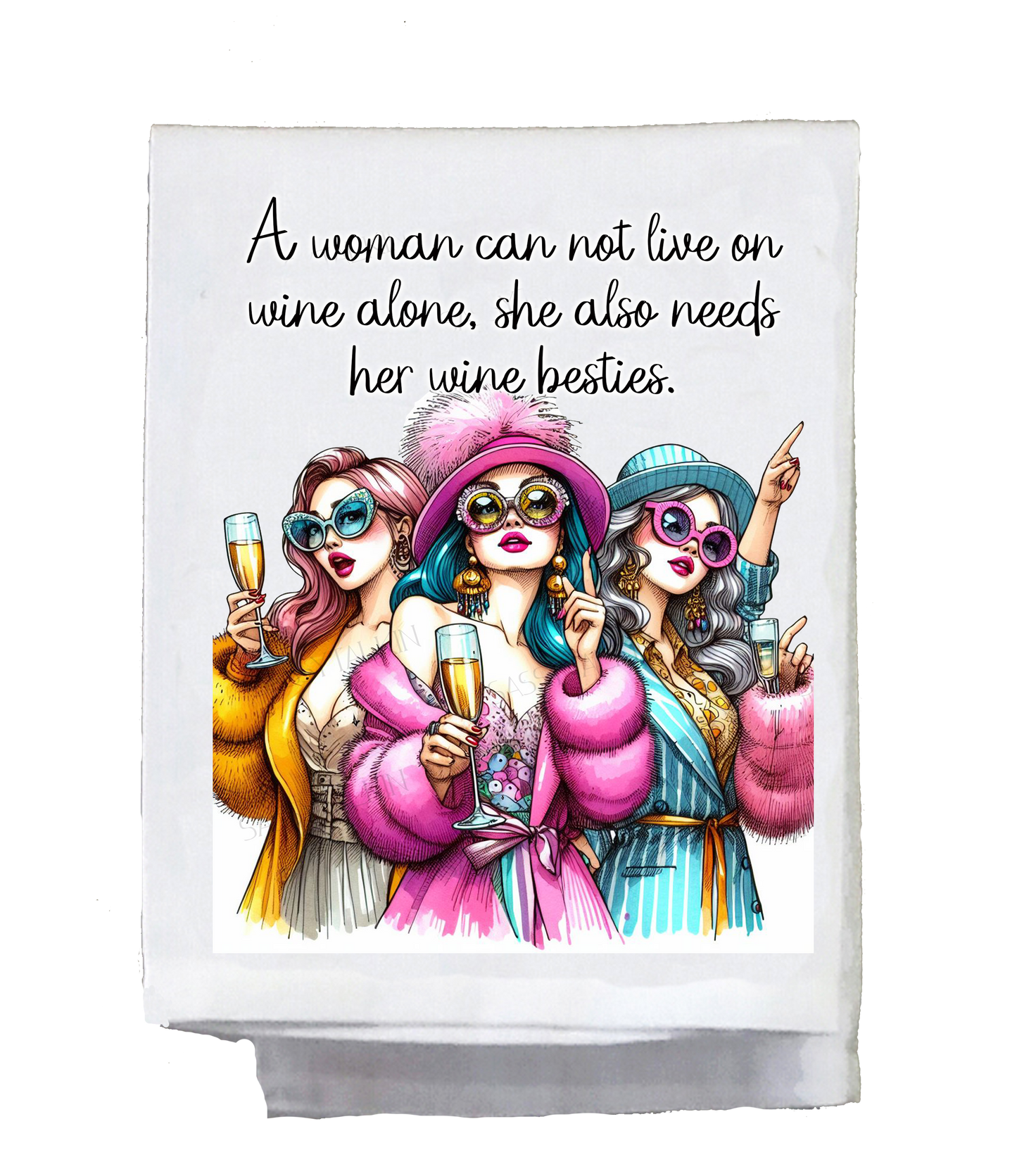 Sassy Diva, A woman can not live on wine alone