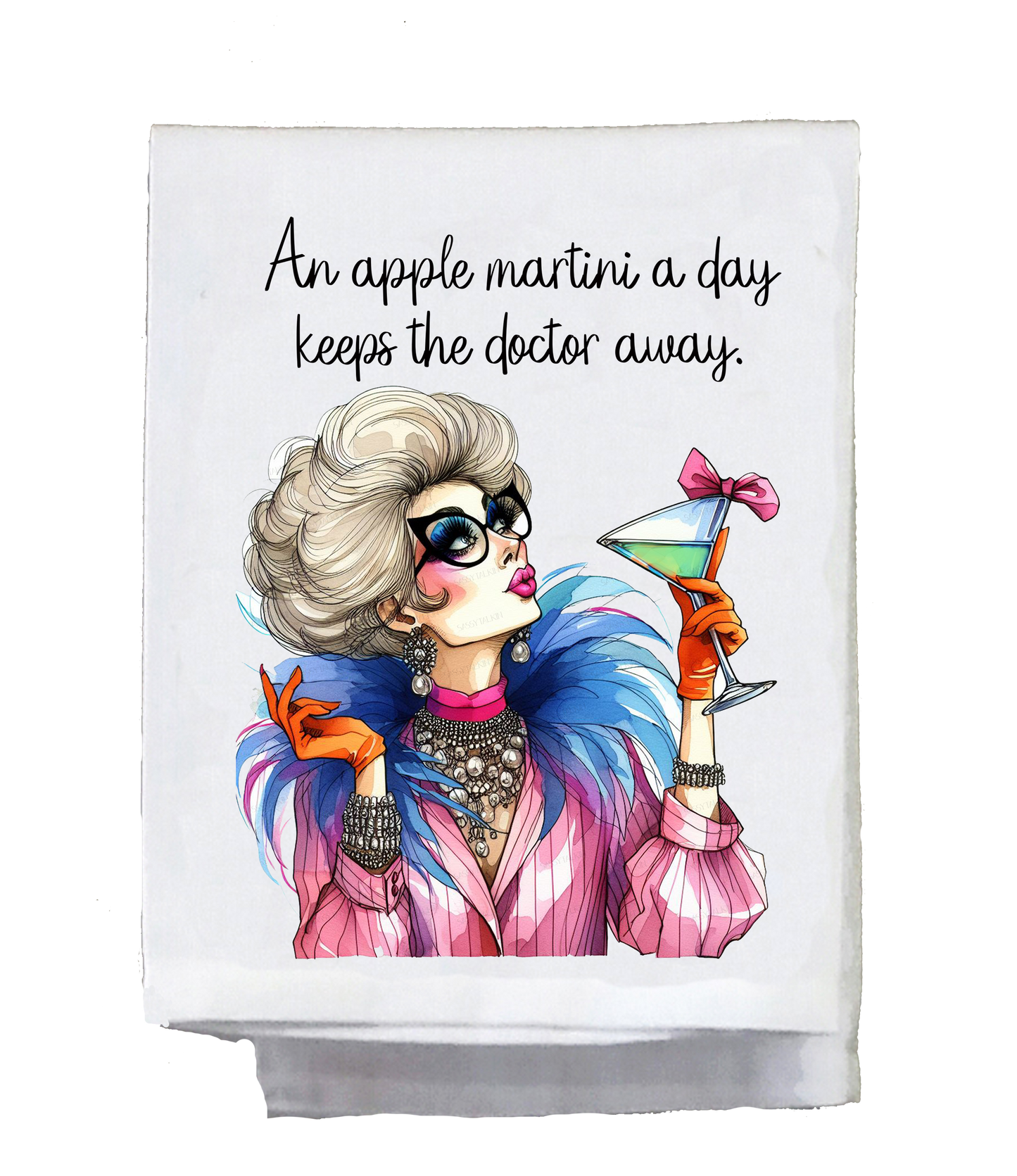 Sassy Diva, An apple martini a day