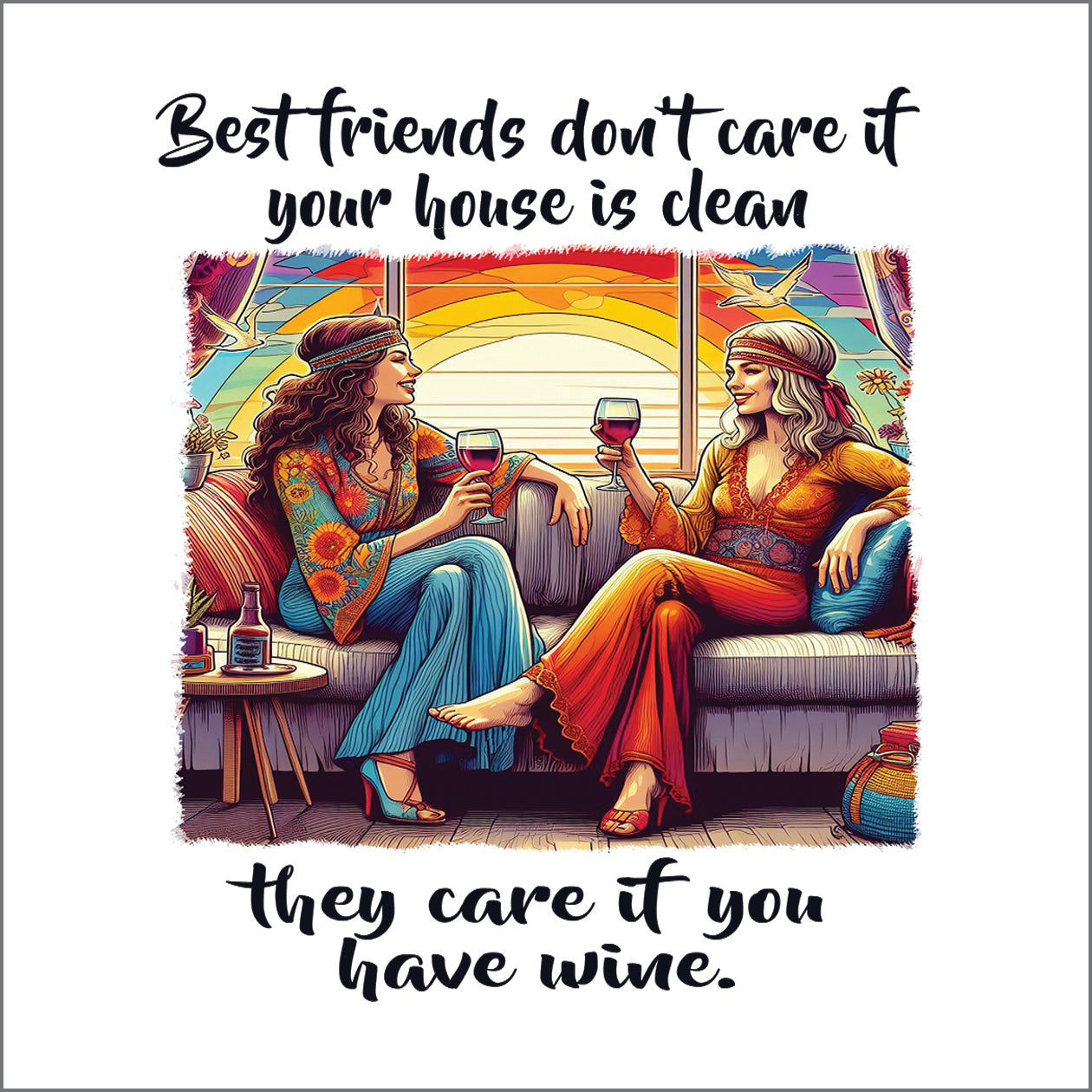 Coaster, Sassy Hippie, Best friends don't care