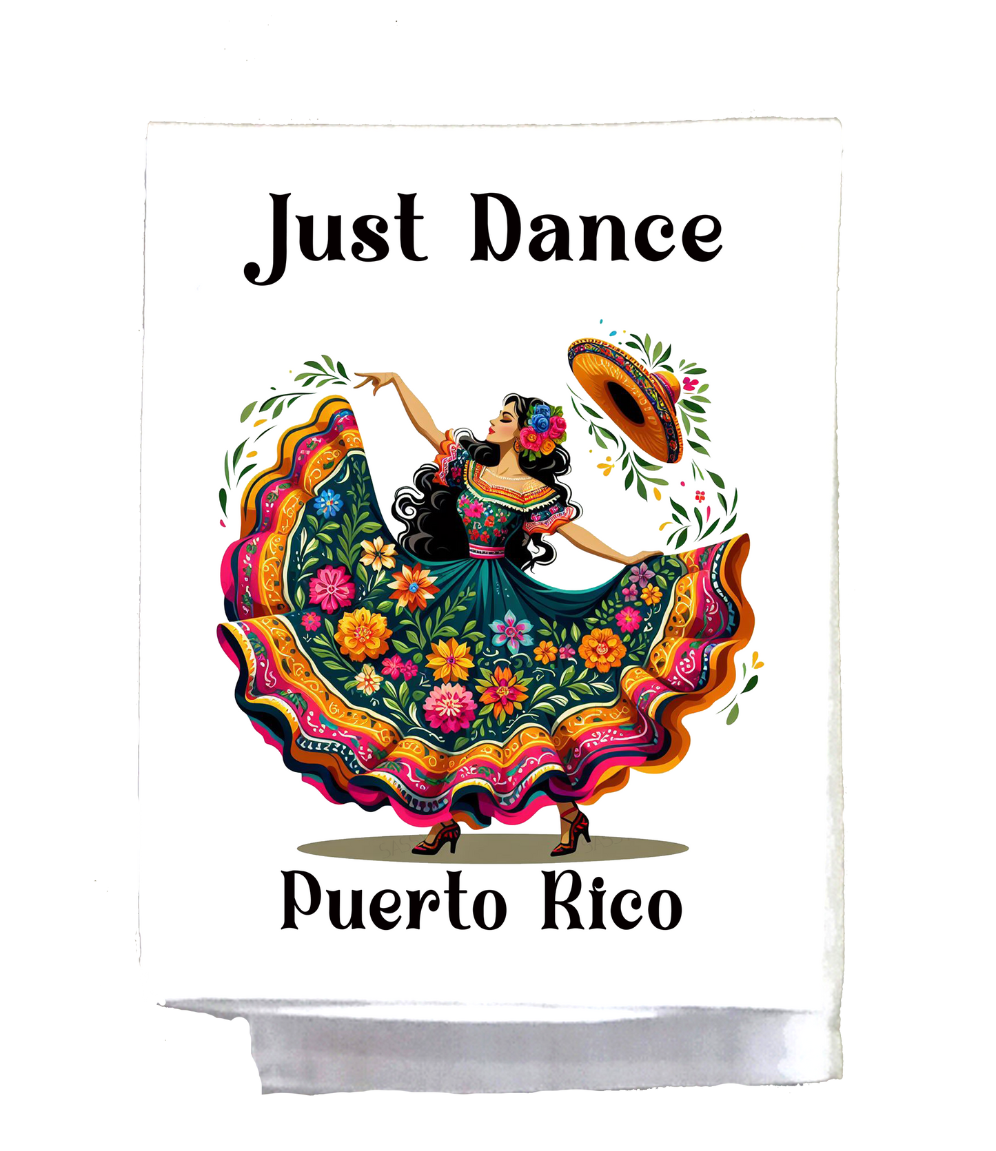 Mexican, Dish Towel, Dancer, Just Dance