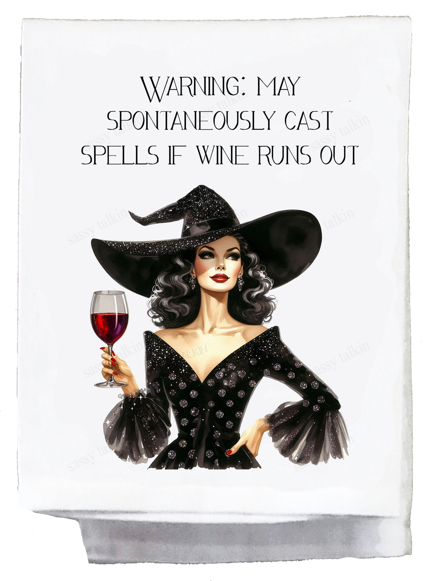 Sassy Girl, Halloween, Warning may spontaneously cast spells