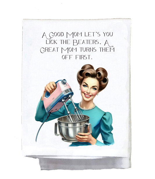 Sassy Girl, A good mom let's you lick the beaters
