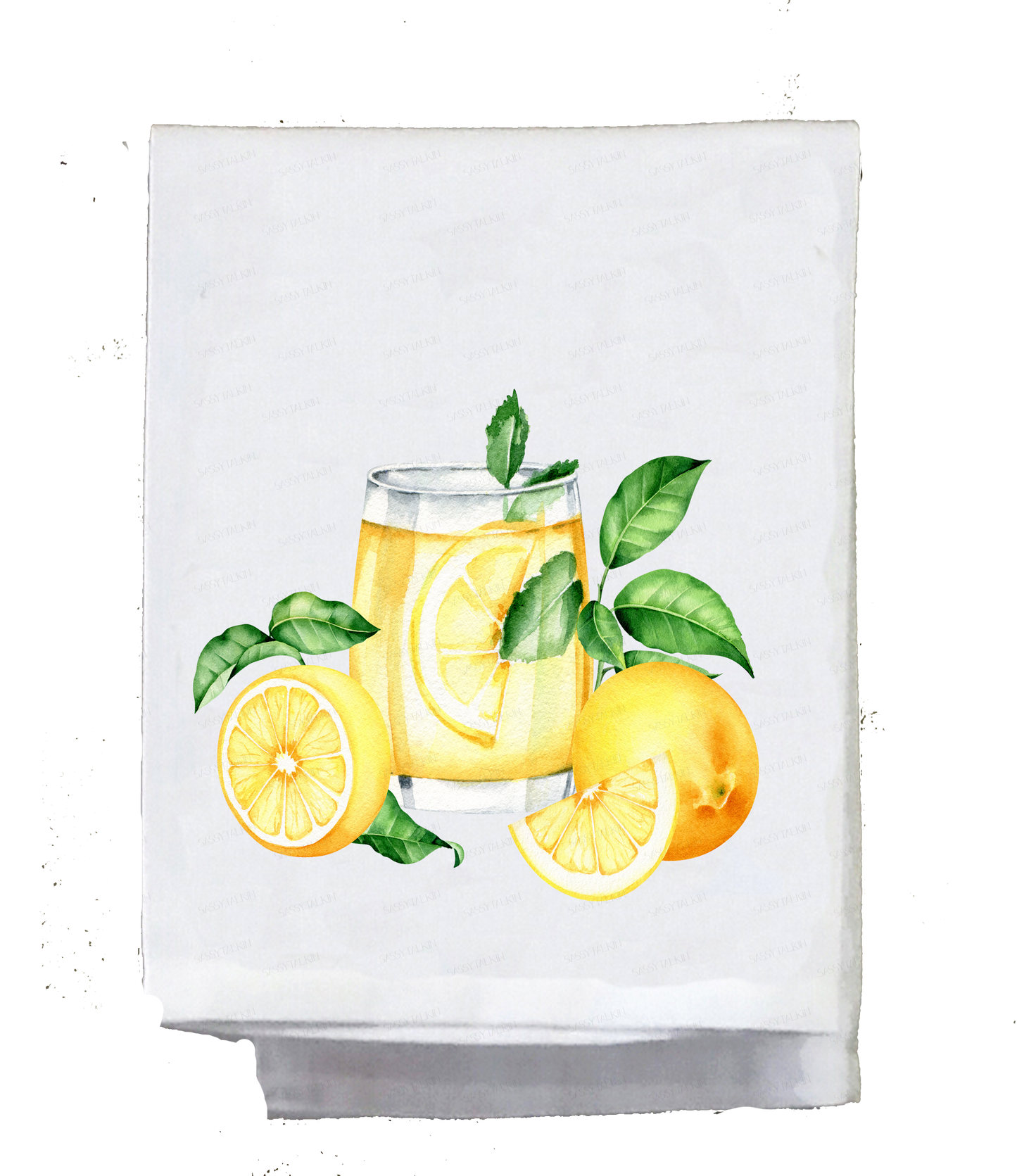 Fruit, Dish Towel, Lemons