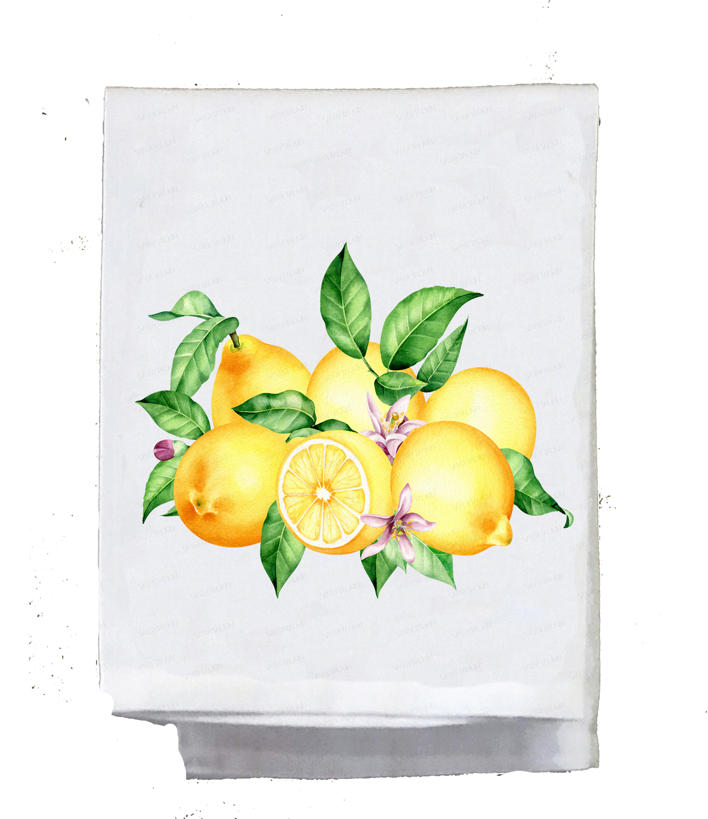 Fruit, Dish Towel, Lemons