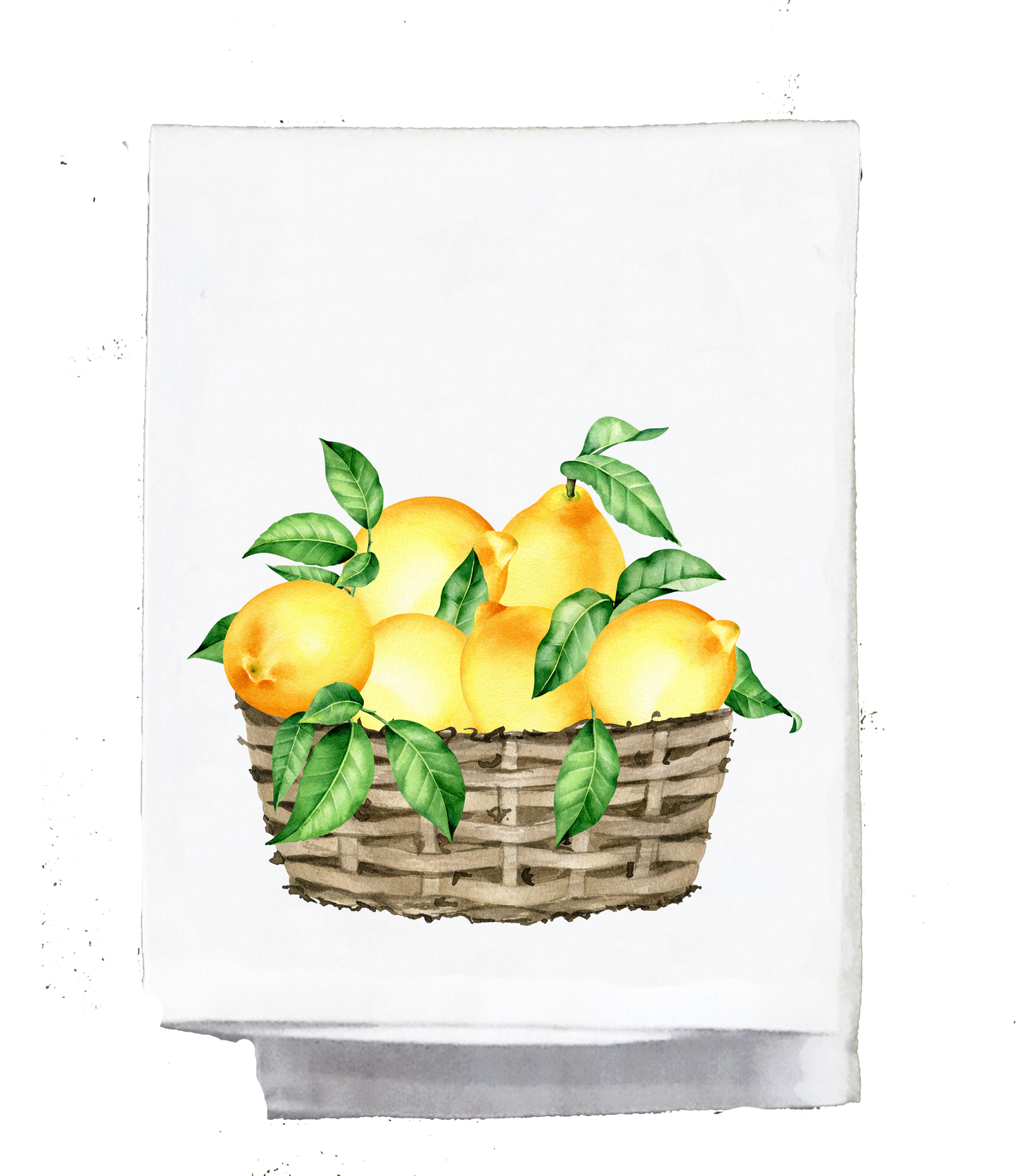 Fruit, Dish Towel, Lemons