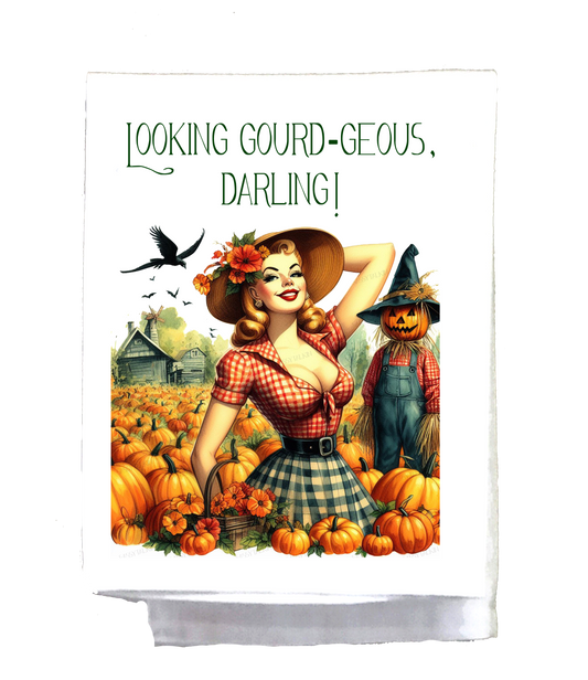 Sassy Girl, Fall, Looking Gourd-geous darlin