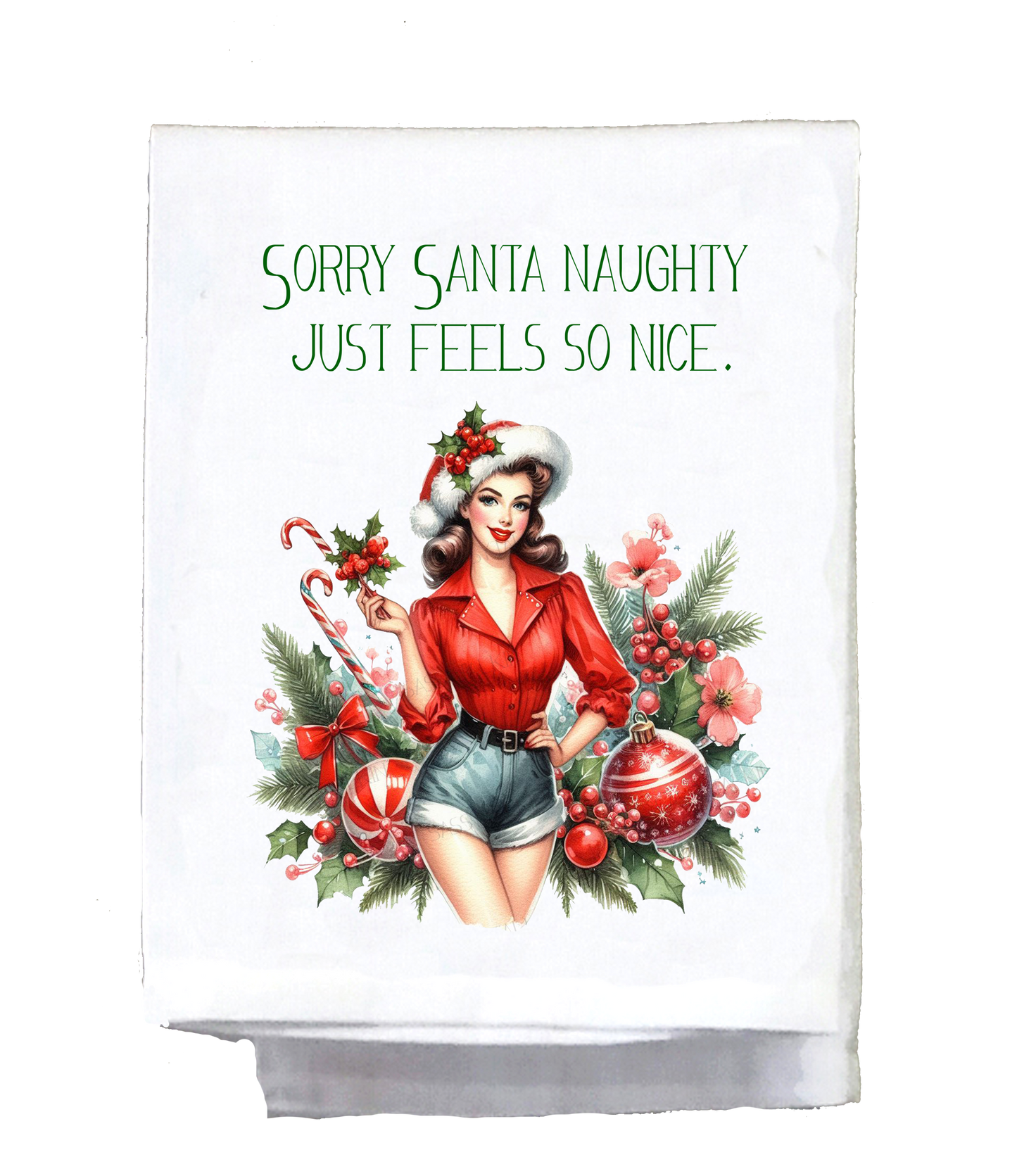 Sassy Girl, Christmas, Sorry Santa naughty just feels so nice