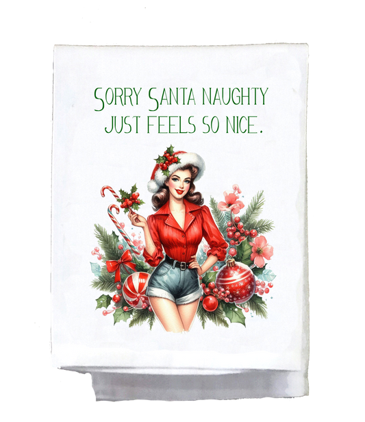 Sassy Girl, Christmas, Sorry Santa naughty just feels so nice