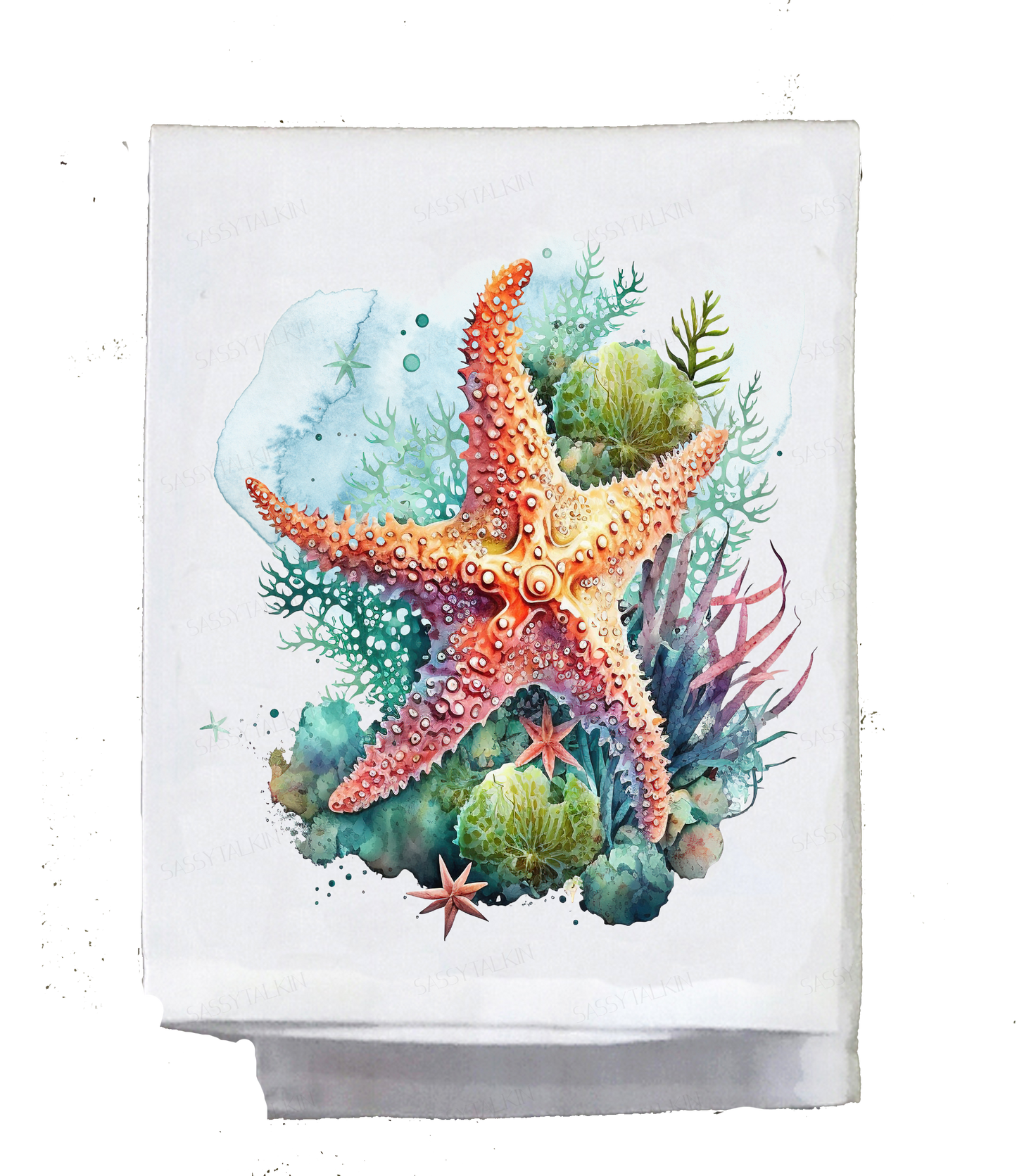 Beach, Sealife, Starfish and coral