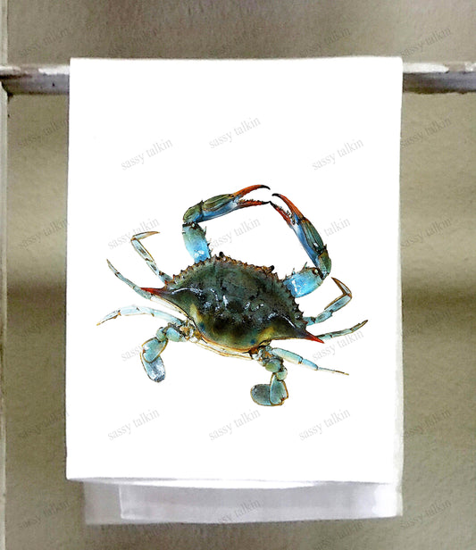 Kitchen towel, Blue Crab