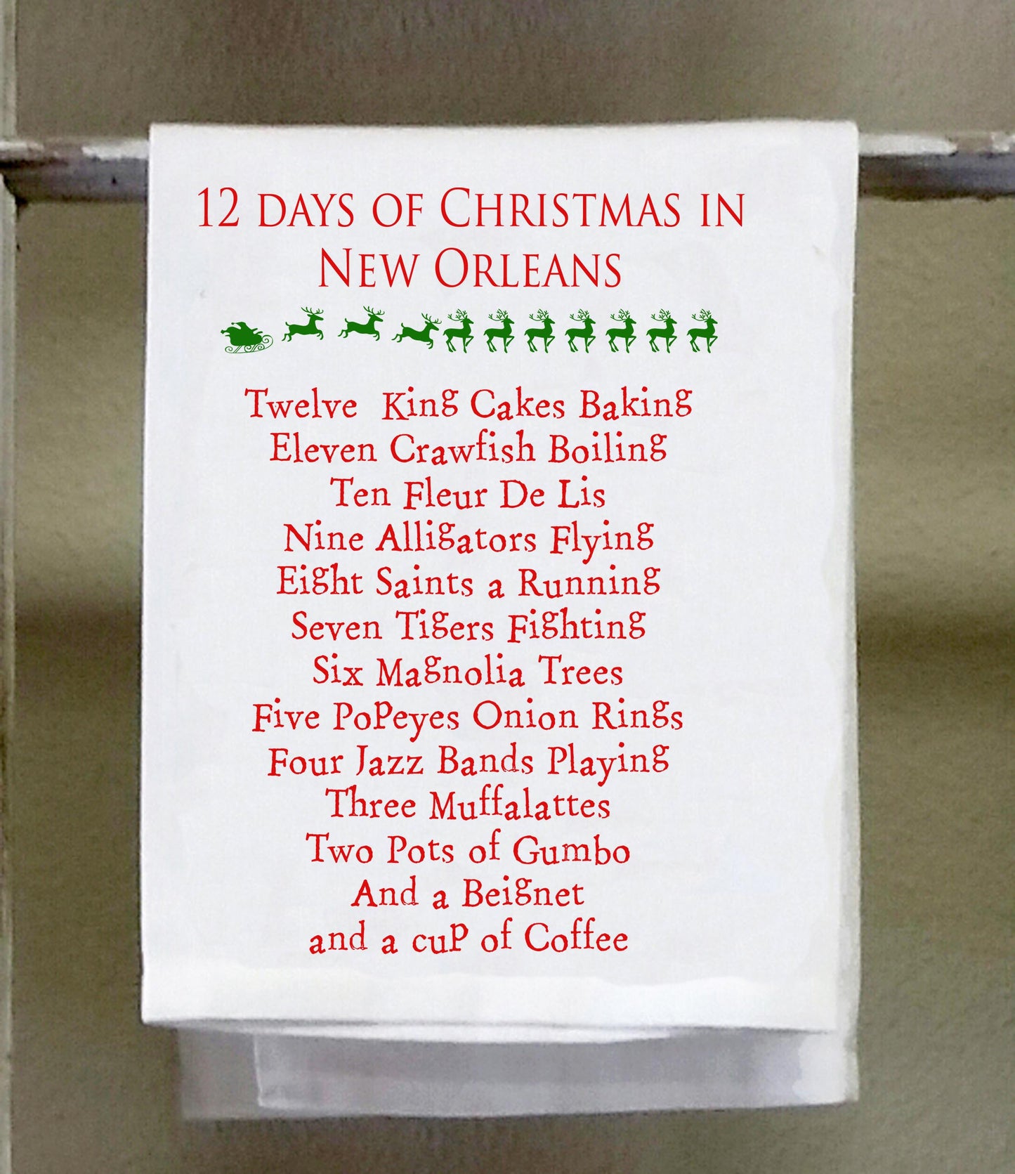 Christmas, 12 days of Christmas, New Orleans