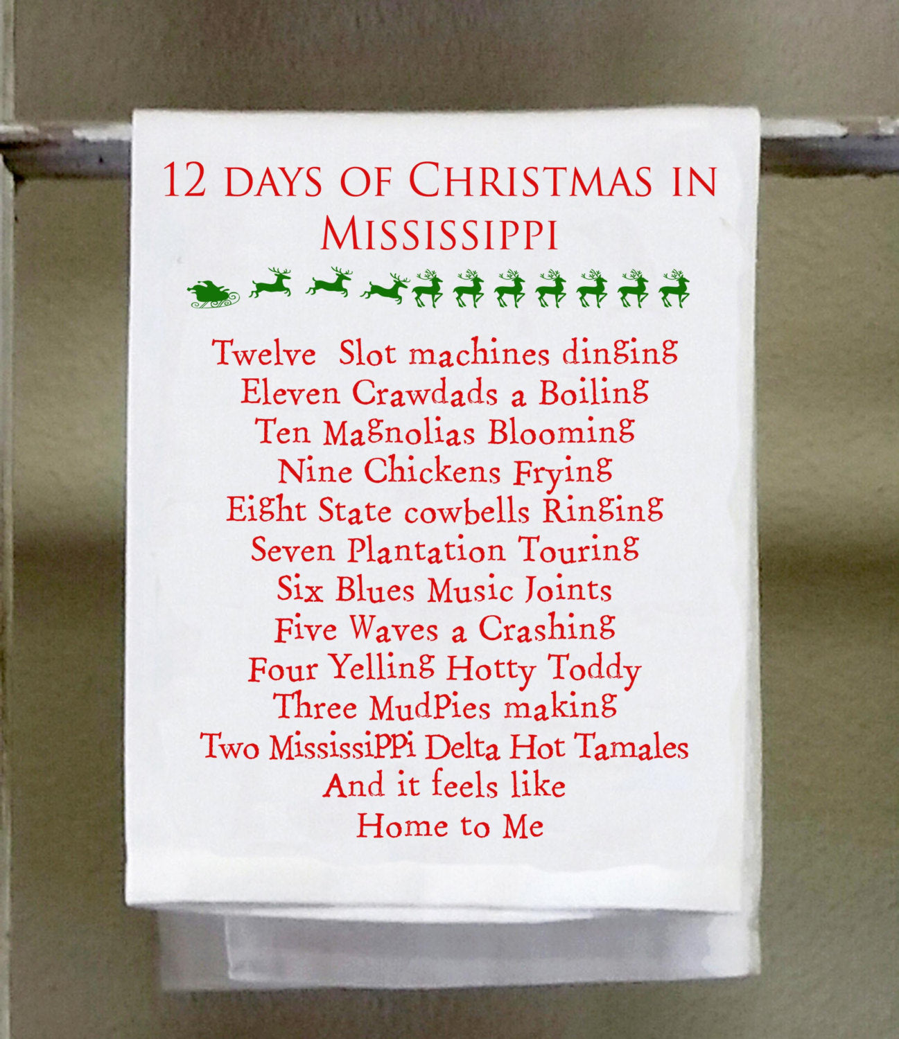 Christmas, 12 days of Christmas Mississippi