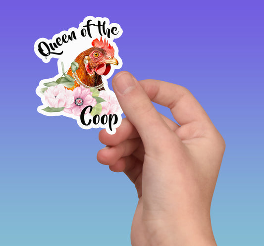 Stickers, Country, Queen of the Coop