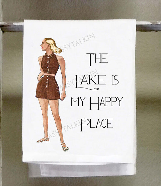 Sassy Girl, The Lake is my happy place